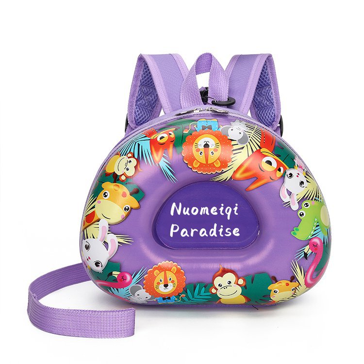 Wholesale Nylon Kids Anti-lost Cartoon Rainbow Backpack